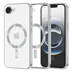 Techsuit Luxury Crystal MagSafe, iPhone 16e / 17e, stříbrný