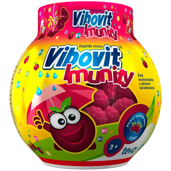 Vibovit Imunity, želé multivitaminy 50 ks