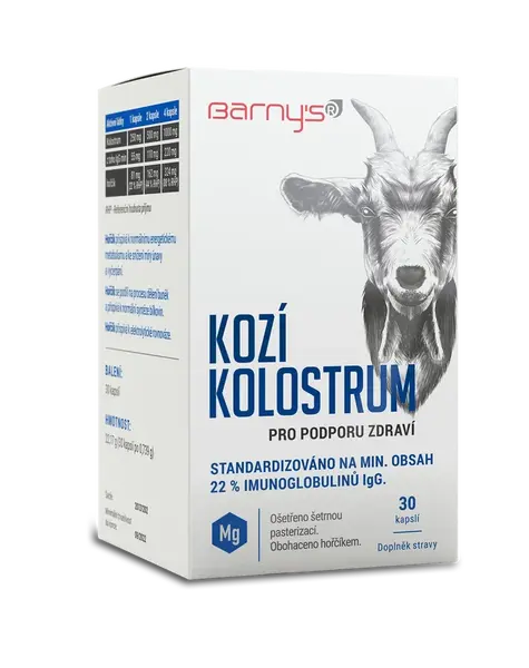 Barnys Kozí kolostrum cps.60