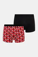 Boxerky Fila 2-pack červená barva, FU5345/2