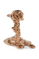 Dekorativní svícen Pols Potten Drip S/14 x 8 cm oranžová barva