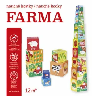 Naučné kostky - Farma (Defekt)
