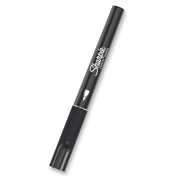 Akrylový popisovač Sharpie Acrylic Marker Brush - černý