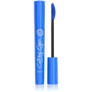 GOSH COPENHAGEN Catchy Eyes Allergy Certified objemová riasenka pre citlivé oči odtieň 003 Crazy Blue 8 ml