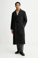 Kabát s prímesou vlny HUGO Manus2541