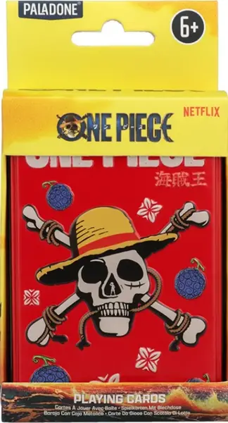 One Piece Hrací karty (plechový box)