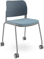 LD SEATING Konferenčná stolička DUO,DU-02-N2,RU60, sivá kostra