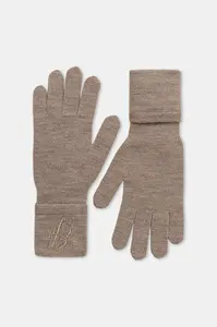 Vlněné rukavice Emporio Armani