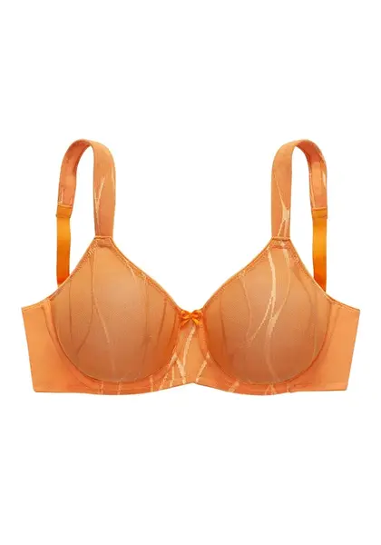 NUANCE Podprsenka  mandarínková