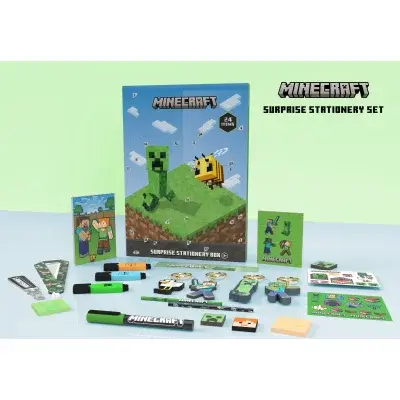 Minecraft adventní kalendář papírenský