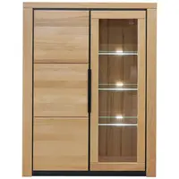 Livetastic VITRÍNA, buk, barvy buku, 108,4/141/40 cm