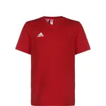 ADIDAS PERFORMANCE Funkčné tričko 'Entrada 22'  červená / biela