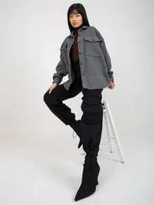 Shirt-DN-KS-4005.99P-dark gray