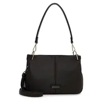 Menšia dámska kabelka cez rameno Emily & Noah Halle - tmavo hnedá