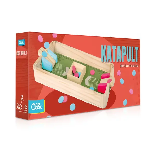 Drevená stolná hra - Katapult ALBI