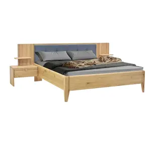 Linea Natura POSTELOVÁ SESTAVA, 180/200 cm, antracitová, divoký dub