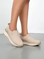 Resti Women's eco suede loafers Rabbite