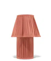 Stolní lampa Doing Goods Myra Lamp Small Silk růžová barva