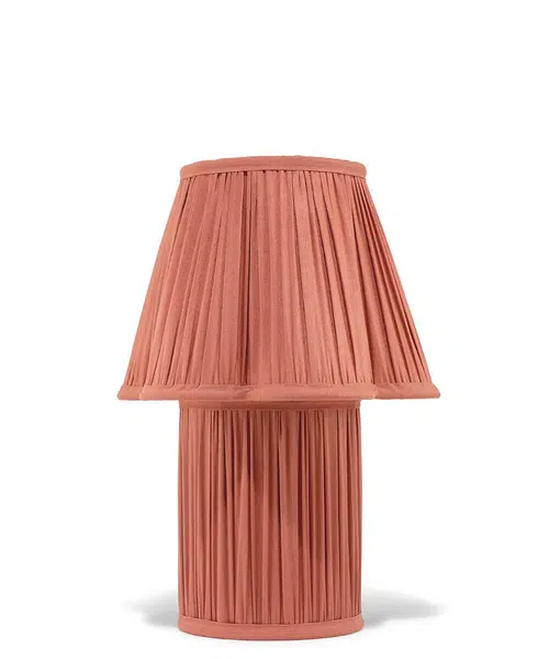 Stolní lampa Doing Goods Myra Lamp Small Silk růžová barva