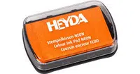 Razítkovací polštářek Neon - oranžový