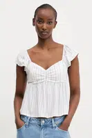 Halenka Hollister Co. dámská, bílá barva, KI340-5050