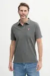 Bavlněné polo tričko Guess