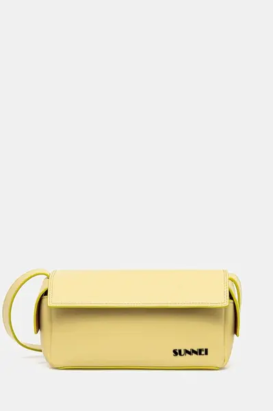 Kabelka Sunnei žlutá barva, ACCXBAG067