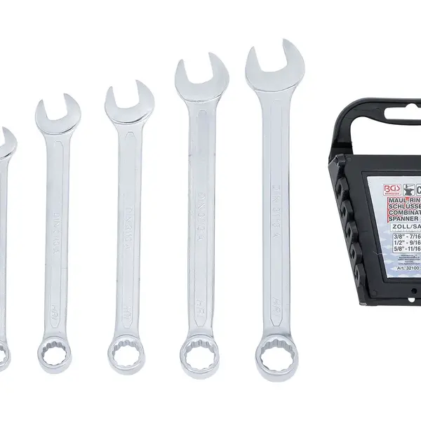 BGS technic Sada očkoplochých palcových klíčů (6ks) BGS 32100