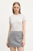 Tričko Abercrombie & Fitch šedá barva, KI139-5273