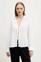 Bavlněná halenka Abercrombie & Fitch