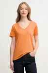 Pepe Jeans  Bavlněné tričko  MACY V-NECK