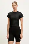 Tričko adidas Originals 3-Stripe Spandex dámské, černá barva, JJ0908