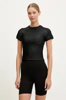 Tričko adidas Originals 3-Stripe Spandex dámské, černá barva, JJ0908