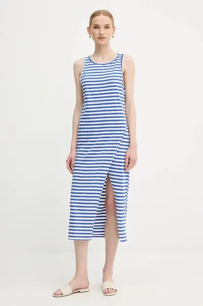 Bavlněné šaty United Colors of Benetton