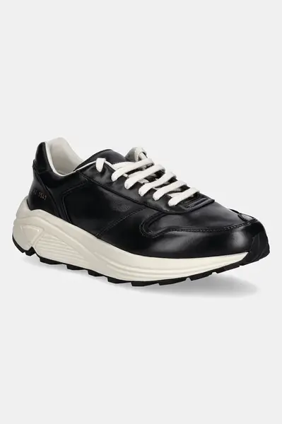 Kožené tenisky Common Projects Premium Runner černá barva, 2488