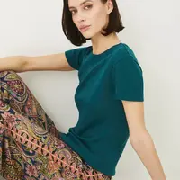 Bavlněné tričko Medicine dámské, zelená barva