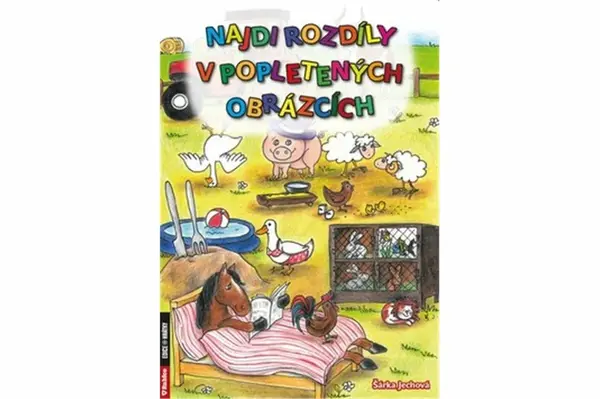 Najdi rozdíly v popletených obrázcích - Šárka Jechová