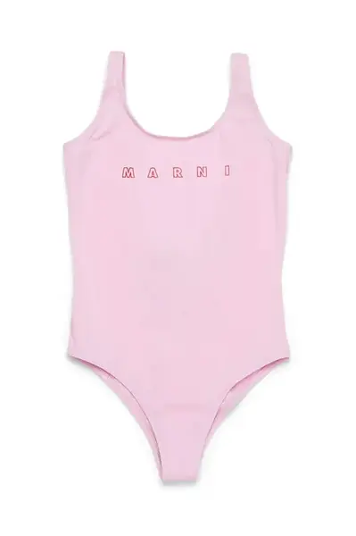 Jednodílné dětské plavky Marni MM20F SWIMSUIT