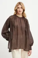 Lněná halenka Luisa Spagnoli