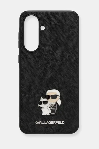 Obal na telefon Karl Lagerfeld Samsung Galaxy A56 černá barva, KLHCSA56PSAKCMPK