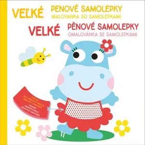 Veľké penové samolepky Hroch