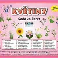 Sada 24 karet Květiny - Petr Kupka