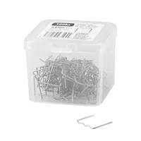 MDtools Sponka pro sváření plastů, tvar plochá vlna, 0,8 mm, 100 ks