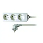 SOLIGHT Prodlužovací kabel 1,5 m, 3 x 1,0 mm2, 3 zásuvky, bílý