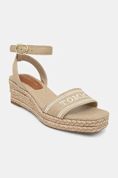 Sandály Tommy Hilfiger TOMMY HILFIGER ESPAD MID WEDGE