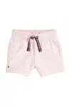 Kojenecké šortky Tommy Hilfiger růžová barva, nastavitelný pas, KN0KN02026