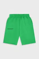Kraťasy Pangaia KIDS' 365 MIDWEIGHT LONG SHORTS zelená barva, nastavitelný pas, 10000425