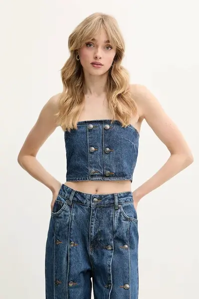 Džínový top Rotate