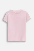 Tričko Coccodrillo růžová barva, EVERYDAY GIRL