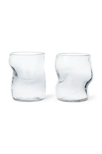 Sklenka ferm LIVING 2-pack průhledná barva